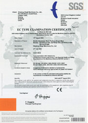 Terrainlift SGS Certificado